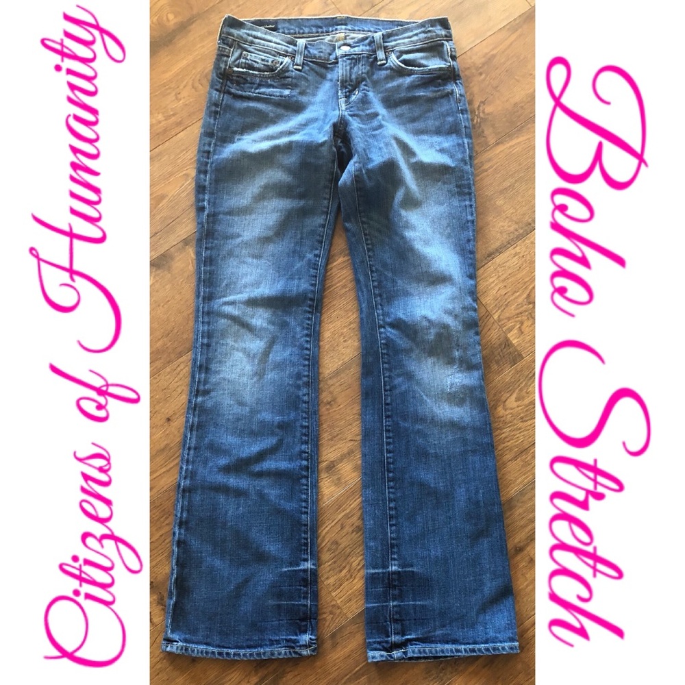 CoH Boho Stretch Lt Med Wash Blue Jeans Sz 28